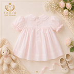 Pink Hand-Smocked Heritage Dress