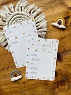 Baby Milestone Cards